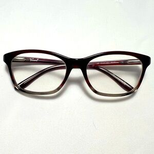 Oakley Taunt Burgundy Square Eyeglasses with Case - Frames Only